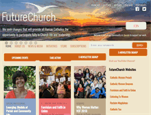 Tablet Screenshot of futurechurch.org