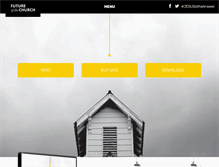 Tablet Screenshot of futurechurch.com